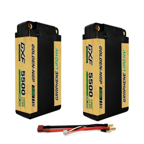新品　ショートリポバッテリー 厚型 DXF 6300mah 140C　2個セット 71vtdfGJgzL._AC_UL210_SR210,