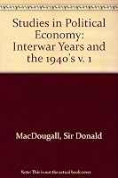 Studies in Political Economy (v. 1) 0333157117 Book Cover