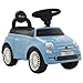 vidaXL Coche Correpasillos Azul Vehículo Auto Carrito Juguete Juego Infantil