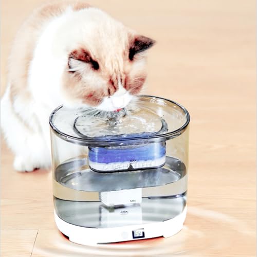 Fuente automática de agua para mascotas con sensor miniatura 2