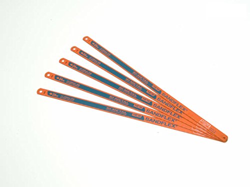 Bahco3906 Sandflex Hacksaw Blades 300mm (12in) x 24tpi Pack 5