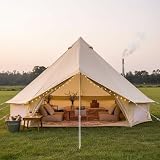 ESLOHNT 3 m / 4 m / 5 m Glockenzelt,4-Jahreszeiten Glamping Jurte...