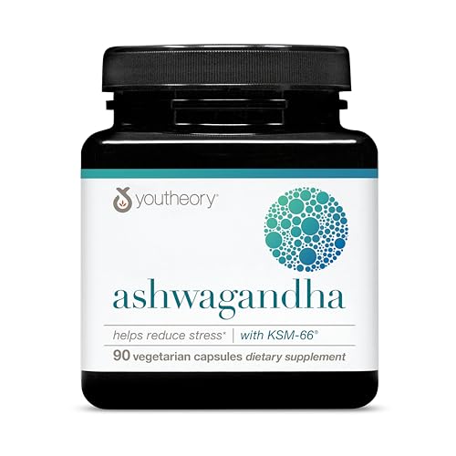 Youtheory Ashwagandha - 1,000 mg - Stress & Cortisol Support