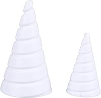 Vista 1 de Plantilla de bobina de bobina de 2 piezas para jardinería electrocultural, plantilla de antena de alambre de cobre, plantilla de bobinado de alambre