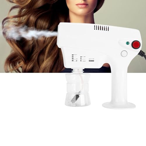 Pistolet à vapeur Nano pour cheveux routine de salon de coiffure à la maison avec soin 300 ml
