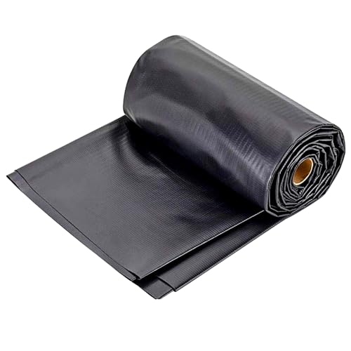 Outdoor Pond Liner Waterproof Large Garden Pond Membrane Fountains Streams HDPE Lining 5×10ft 7×11ft 8×8ft 10×18ft Heavy Duty Waterfall Fish Pool Liner(Size:3x20ft)
