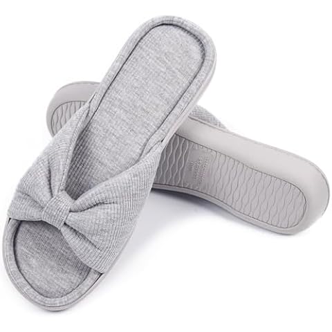 Caramella Bubble Womens Open Toe Summer Bedroom Slippers Memory Foam Sandal Home Ladies Comfy Slippers Cover