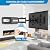 PERLESMITH Long Arm TV Wall Mount for 42-90 inch TVs, Full Motion TV Mount with 42.72 inch Extension Articulating Arm Swivel and Tilt, Max VESA 800x400mm, Holds up to 150 lbs, 16”,18”, 24” Studs