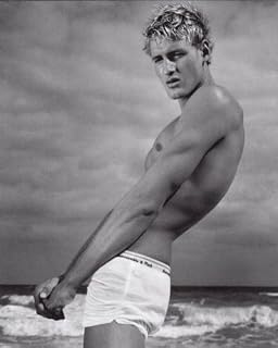 Male Shirtless Underwear Ad Clipping Magazine photo 8x10 1pg orig M9394
