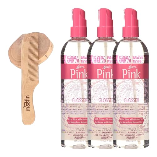Moofin 9G-WKQF-RALP Glosser With Shea Butter Spray, 12 Fl Ounce- Ultimate Shine & Smooth Hair Glosser cover