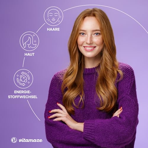 Biotin Tropfen mit EMULDROP Technologie für maximale Aufnahme 100 Tage (50 ml) vegan und sublingual für Haare Haut und Nägel ohne Konservierungsstoffe