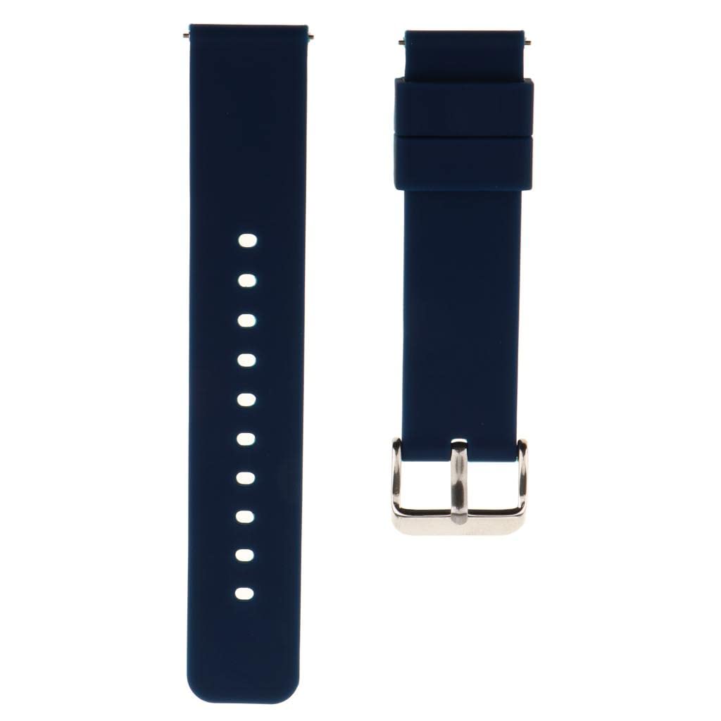 MYADDICTION Quick Release Silicone Watch Band with Stainless Steel Clasp 18mm Navy Blue Jewelry & Watches | Watches, Parts & Accessories | Wristwatch Bands (B0BH4VPSRG) Amazon Price History, Amazon Price Tracker