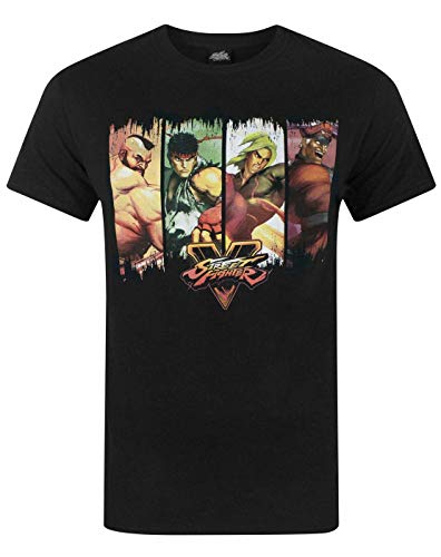 Street Fighter Character Panels Men's T-Shirt