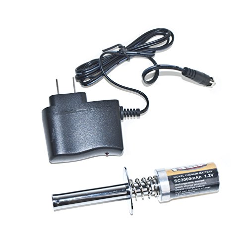ALEKO 80101 Nitro RC Starter, Glo Starter With 3000 mAh Battery And Charger