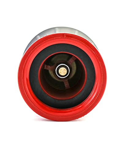 Image of QWORK Fire Hose Nozzle, 1-1 /2 inch Heavy Duty NPSH Thermoplastic Constant Flow Fog Nozzle, Fire Equipment, 2 Pack