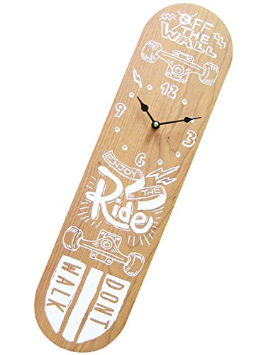 Amazon.co.jp: スケートボード ウォールクロック/NT 壁掛け時計「SKATE