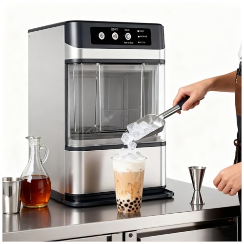 Fabricadora de Hielo Nugget de Mostrador 37.5 lbs/24h miniatura 1