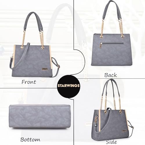Image of STARWINGS PU Synthetic Leather Women's Satchel Bag | Ladies Travel Handbag