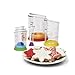 OXO Good Grips 7-Piece Nesting Measuring Beaker Set, Multicolored