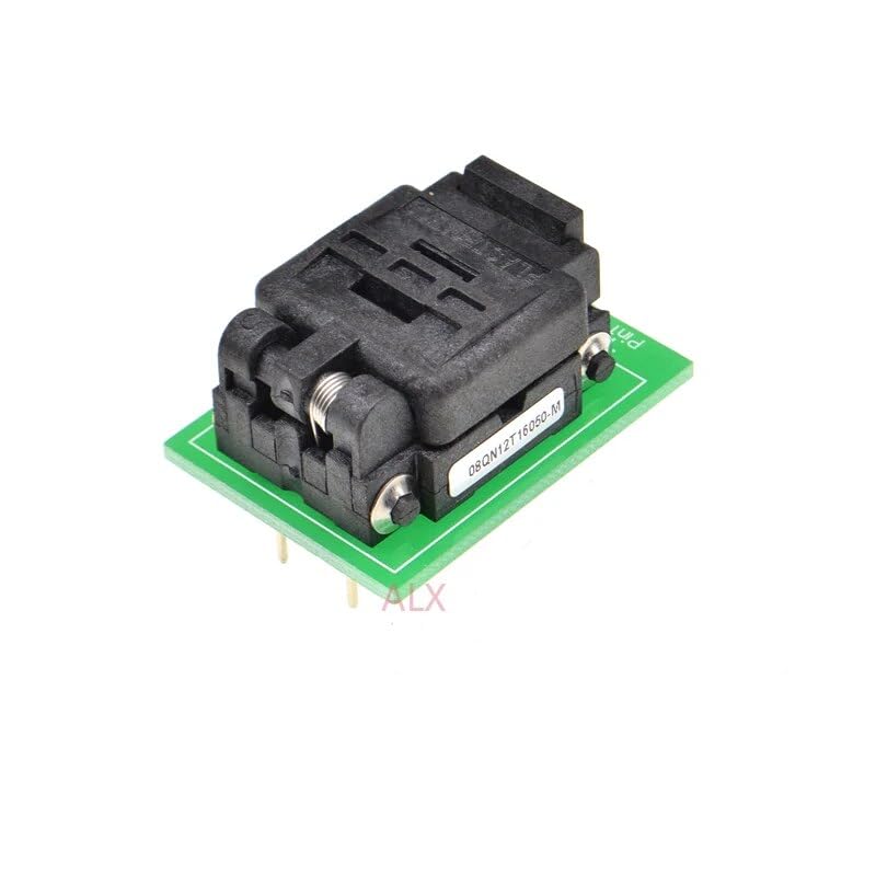 elpart 1PCS QFN8 WSON8 DFN8 MLF8 to DIP8 Programmer Adapter Socket Converter Test chip IC for 1.27MM Pitch 8X6MM 6X5MM SPI Flash QFN-8 - #elPart2312580 (Pins: 6X5MM)