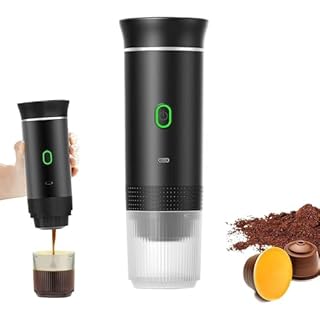 Macchina per Espresso Portatile 3 in 1 – Compatibile con Capsule Nespresso, Dolce Gusto e Caffè Macinato, 20 Bar, Autoriscaldante, USB-C, 8,5×24,5 cm | ESPRESSNA