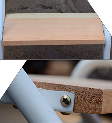 Taburete de escalera plegable multifunción y escalera doméstica de 4 capas 4