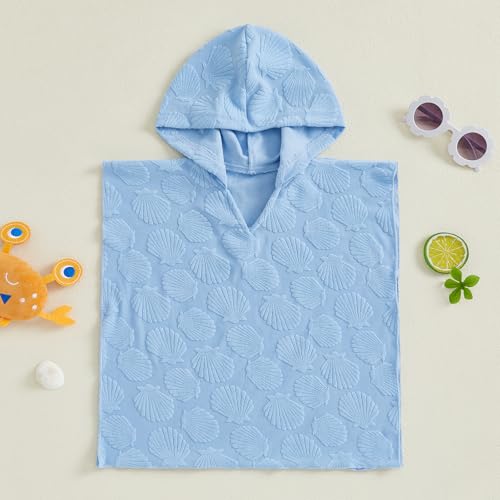 Image of Toddler Little Girl Swim Cover Up Beach Towel kids Bathing Suit Cover Ups Swimsuit Summer Baby Beach Essentials