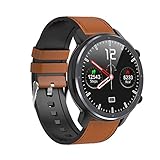 【Wasserdichter Schutz und Akkulaufzeit】Mit einem IP68 Waterproof können Sie Ihre Smartwatch beim Schwimmen tragen.Mit einem 370-mAh-Lithium-Ionen-Polymer-Akku dauert das vollständige Aufladen nur 2,5 Stunden.Ein Bluetooth-Chip mit geringem Stromverbrauch(12 Tage für den regulären Gebrauch,30 Tage für den Standby-Modus).