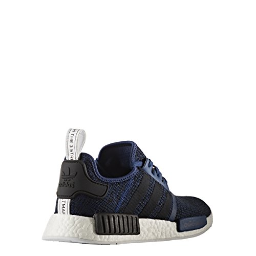 Image of adidas mens Nmd r1 road running shoes, Cnavy /Blue /Black, 5 US