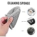 Mobestech Cleaning Sponge Mat Movable Flower Stand Clean Dishcloth Scratch- Washing Dish Cloth Multifunctional Display Stand Adjustable Flower Stand Household Pot Lid Silver