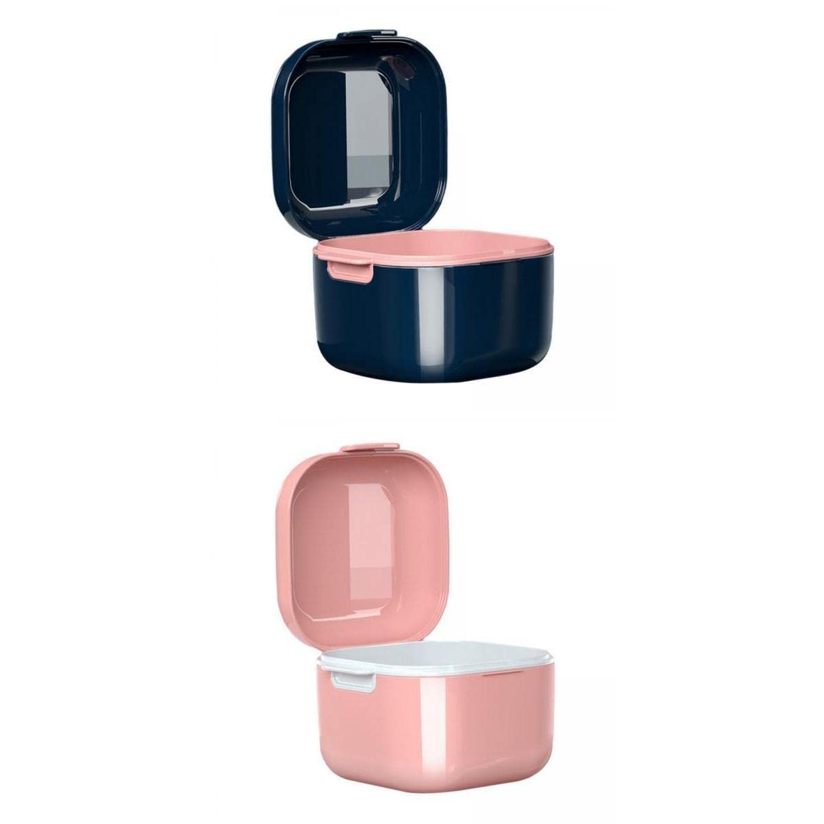Enakshi® Denture Case w/Strainer Basket Bath/Cleaning/Soaking for Night Guard |Health & Beauty | Oral Care | Denture Care-image-25