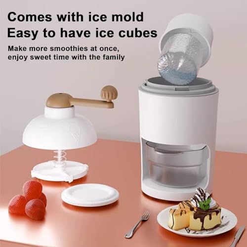 Machine à glace rasée portable pour transformer vos glaçons en neige fine - 5