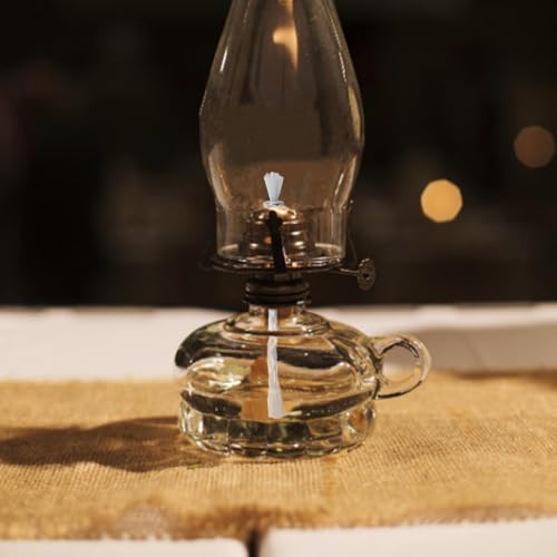 Mechas de algodón para lámparas de kerosene 4 piezas miniatura 3
