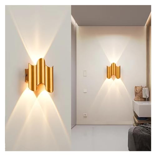 Aplique de pared LED para pasillos oscuros con luz superior e inferior 6