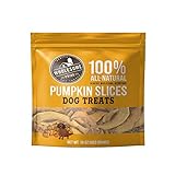 Wholesome Pride Pumpkin Strips, 16 oz - All Natural Healthy Dog Treats - Vegan, Gluten and Grain-Free Dog Snacks