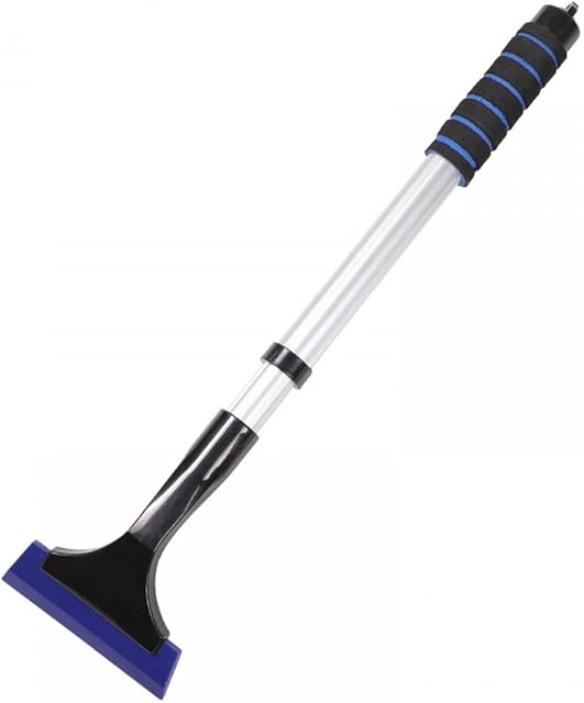 DONGKER Ice Scraper,Windscreen Snow Scraper for Cars Trucks and SUV Adjustable Length (16.5"-24.8")