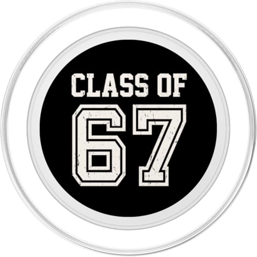 Funny Six Seven Class of 67 Graduation Meme Gen Alpha Slang PopSockets PopGrip pour MagSafe – vue 2