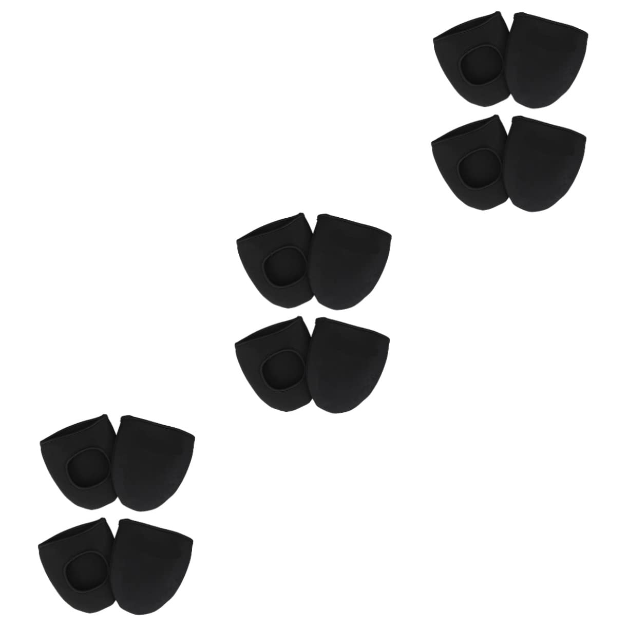 INOOMP 6paia Copriscarpe Bici Neoprene e Termico Antiscivolo Per Outdoor Per Mantenere Piedi Caldi e Asciutti Escursioni