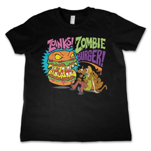 T-Shirt Scooby-Doo Zombie Burger pour Enfants de 3 à 12 Ans