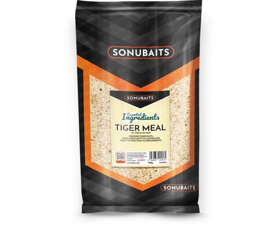Sonubaits Essential Ingredients Tiger Meal 700g | Match Fishing Groundbait with Crushed Tiger Nuts | Adds a Rich Nutty Flavour and Milky Attraction | Ideal for Bream, Carp and Tench | Code S1780049