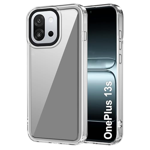 Image of Zapcase Back Case Cover for OnePlus 13s | Compatible for OnePlus 13s Back Cover | Case Cover with Camera Protection | (TPU + PC | Transparent)