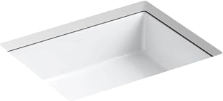 KOHLER K-2882-0 Verticyl Undermount Bathroom Sink, White