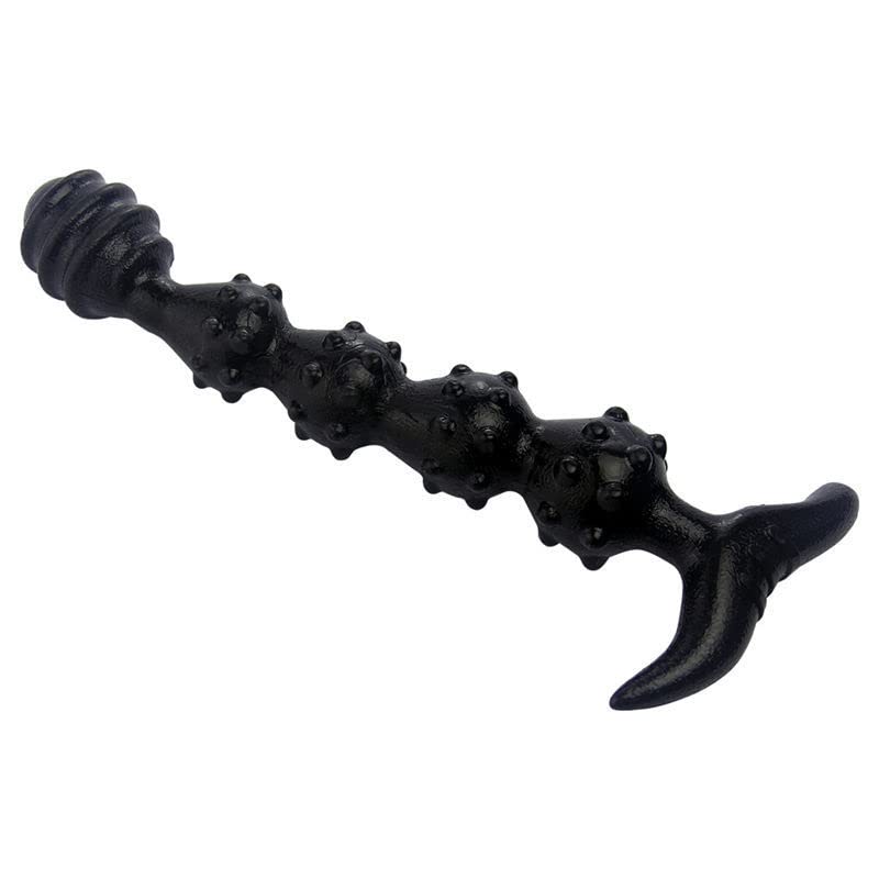 アナルプラグ アナル用拡張 五つビーズ イボ付き 外出用 柔軟 最大直径約40㎜ SM アナル調教 アナル拡張 - 画像2