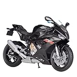 BMWに適合 S1000RR 2021 1:12 合金スポーツバイクモデル ダイキャスト金属おもちゃストリートレースモデルコレクタブルギフト (Color : Black, Size : 1)