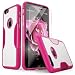 iPhone 6 Case, fits iPhone 6s (Pink) SaharaCase Protective Kit Bundled with [Tempered Glass Screen Protector] Slim Fit Rugged Protection Case Shockproof Bumper Hard Back (Pink/Rose Gold)