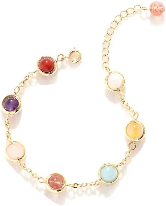 Handmade Healing Crystal Bracelet Protection for Girls Women