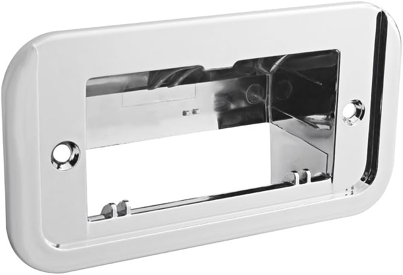 CTW Chrome Plastic Ash Tray Housing, Trim 2005 & Older Peterbilt Trucks, Interior/Exterior Upgrade