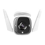 TP-Link-Tapo-3MP-1296p-High-Definition-Outdoor-CCTV-Security-Wi-Fi-Smart-Camera-Alexa-Enabled-Weatherproof-Night-Vision-2-Way-Audio-SD-Storage-Tapo-C310-White