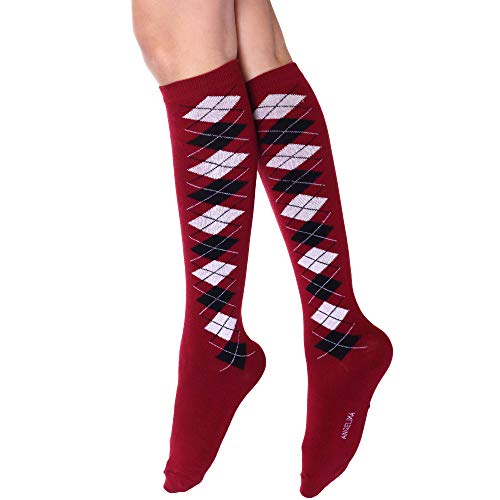Image of Angelina Novelty Assorted KNEE HIGH Women's Kids Girls Socks