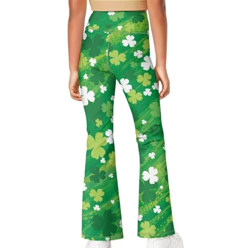 Renewold Girls' Flare Leggings Kids High Waisted Bell Bottoms Girls Bootcut Yoga Pants Casual Athletic Dance Pants3
